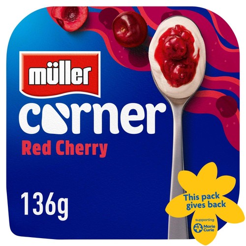 Muller Corner Red Cherry Yogurt 136g