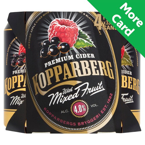 Kopparberg Mixed Fruits Cider Cans