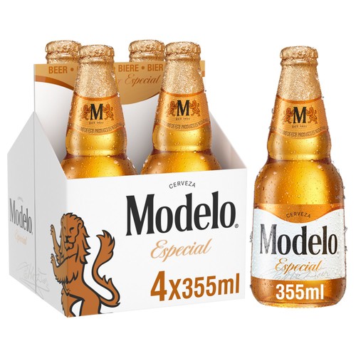 Modelo Beer Bottles 4 x 355ml