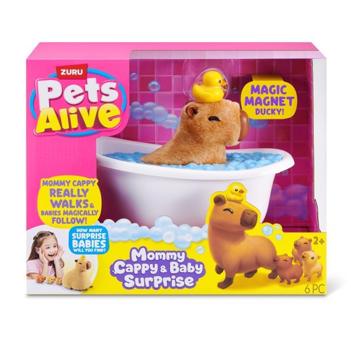 Pets Alive Mommy Capybara & Baby Surprise