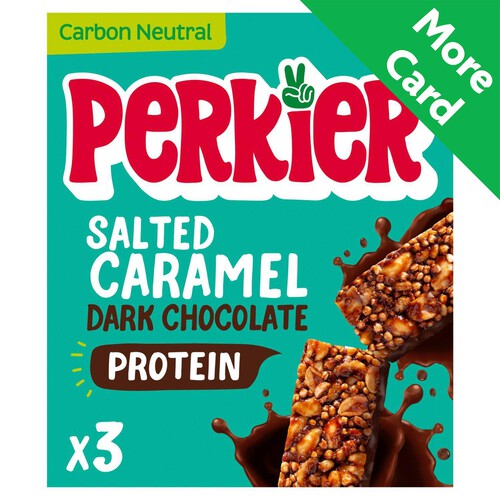 Perkier Salted Caramel & Dark Chocolate Vitamin Bars