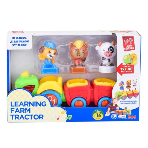 Little Learner Preschool Farm Tractor