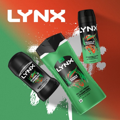 Lynx Bodywash Shower Gel Jungle Fresh 500ml