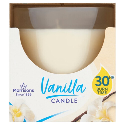 Morrisons Vanilla Candle 