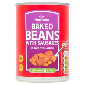 Branston Baked Beans with Sausages