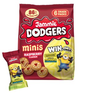 Jammie Dodgers Raspberry Flavour Minis 10 x 20g