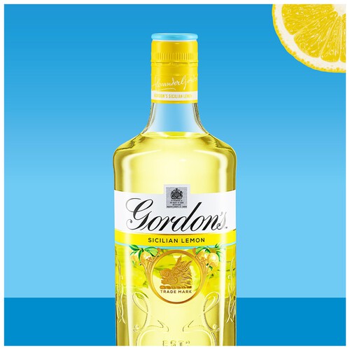 Gordon's Sicilian Lemon Distilled Flavoured Gin  