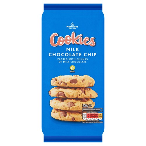 Morrisons Milk Chocolate Cookies 