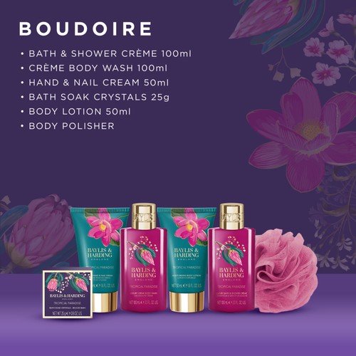 Baylis & Harding Boudoire Luxury Pamper Present Gift Set