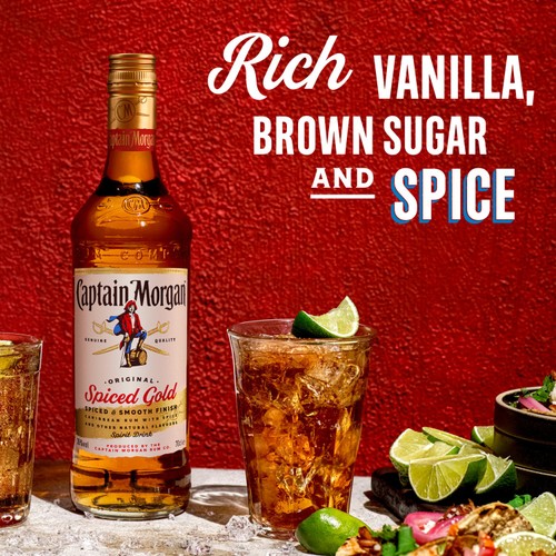 Captain Morgan Spiced Gold Rum Based Spirit Drink  