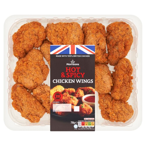 Morrisons Hot & Spicy Chicken Wings 