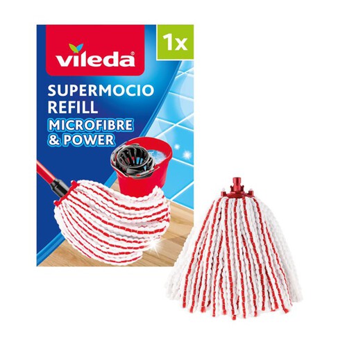 Vileda Supermocio Microfibre & Power Xl Refill