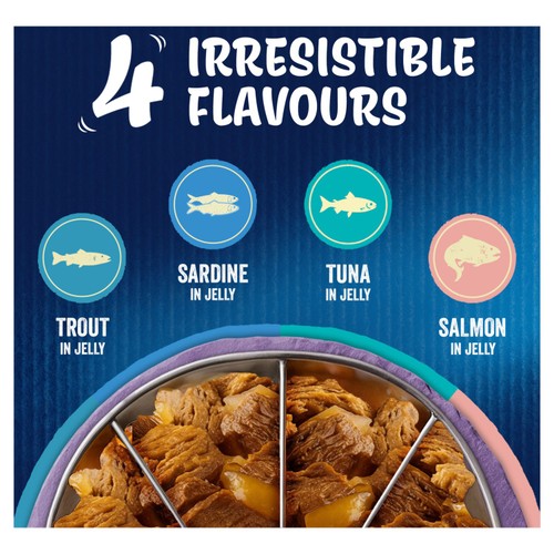 Felix As Good As It Looks Kitten Fish In Jelly Wet Cat Food 12x85g