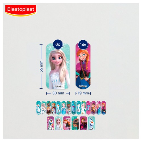 Elastoplast Disney Frozen Assorted Plasters
