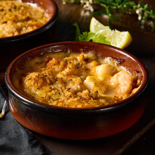 Morrisons The Best 2 Cornish Scallop & Prawn Thermidor Gratin 240g