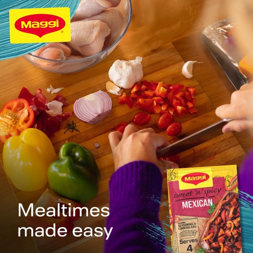 Maggi Sweet 'N' Spicy Mexican Seasoning Mix & Cooking Bag 40g