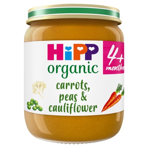 HiPP 4 Month Organic Mixed Vegetable Medley 125G