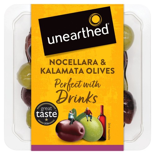 Unearthed Nocellara & Kalamata Olives 130g