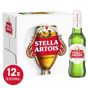 Stella Artois Premium Lager Beer Bottles product image
