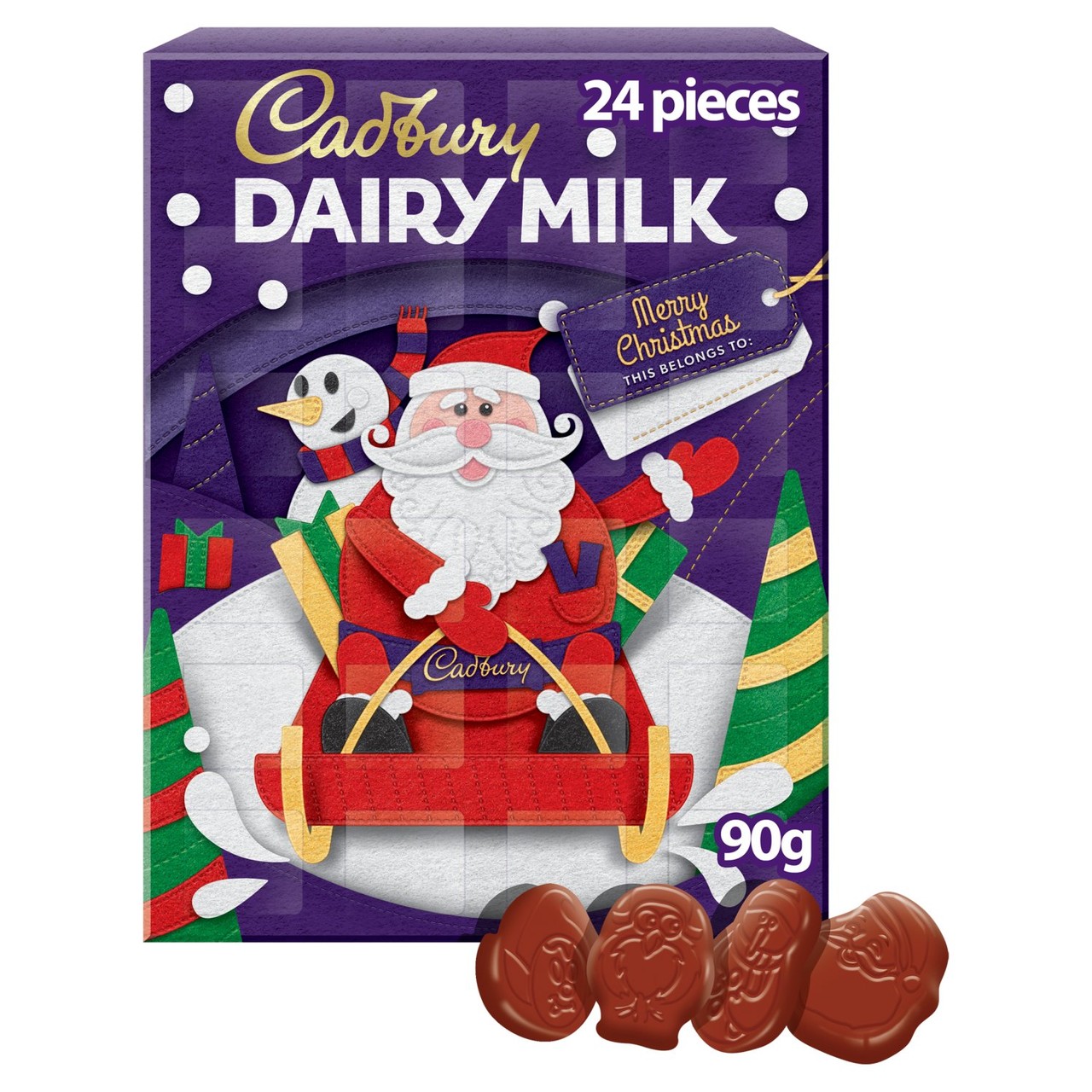 Cadbury Dairy Milk Chocolate Xmas Advent Calendar