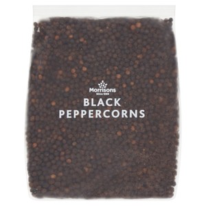 Morrisons Whole Black Peppercorns