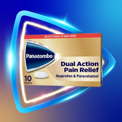 Panacombo Dual Action Paracetamol & Ibuprofen Tablets 