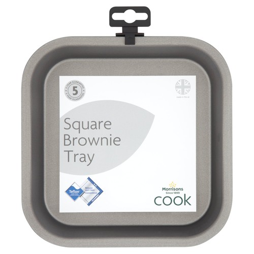 Morrisons Square Brownie Tray