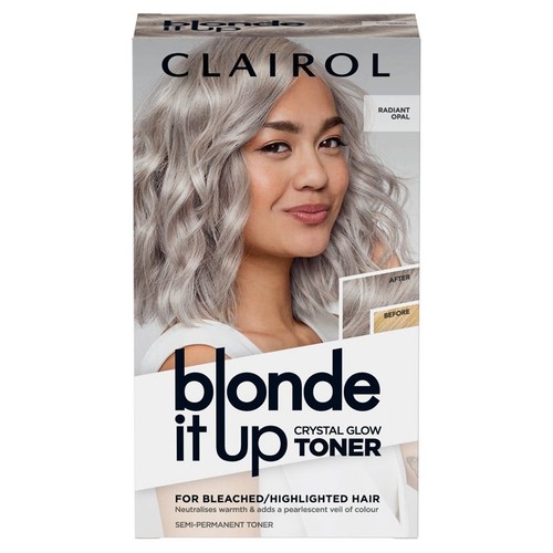 Clairol Blonde It Up Crystal Glow Toner Kit Radiant Opal