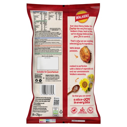 Walkers Classic Variety Multipack Crisps 