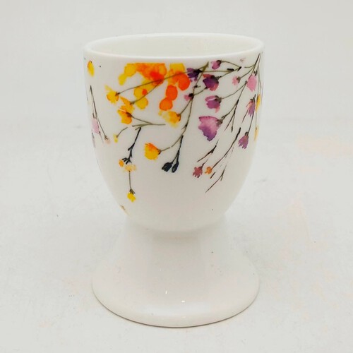 Nutmeg Nature Floral Egg Cup