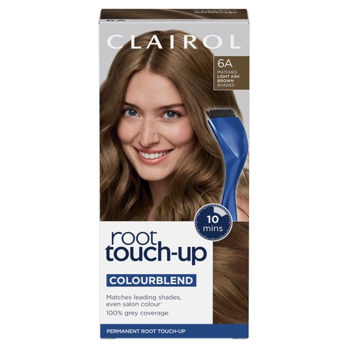 Clairol Root Touch Up Permanent Hair Dye 6A Light Ash Brown