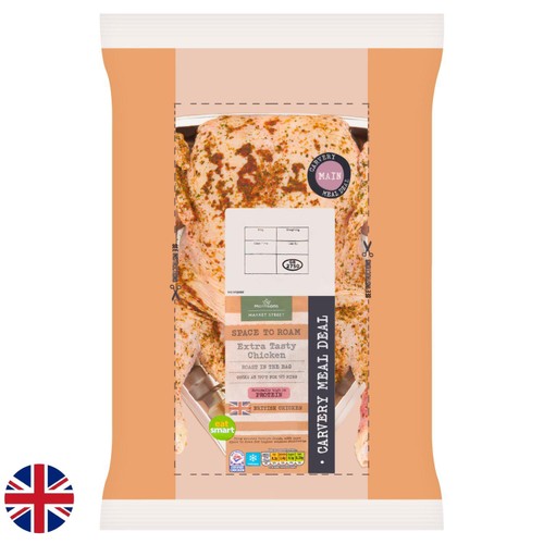 Morrisons Market Street Extra Tasty Roast In The Bag Chicken 2.4kg
