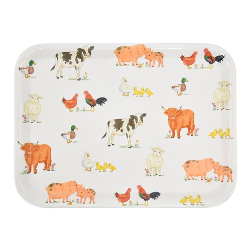 Nutmeg Home Farmyard Animal Tray