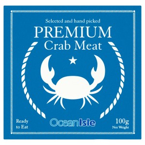 Ocean Isle Select Super Premium White Crab Meat 100g