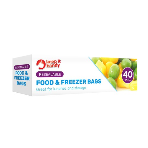 Keep It Handy Resealable Food & Freezer Bags 