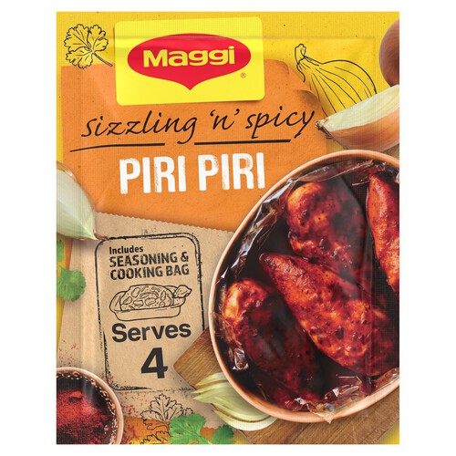 Maggi Juicy Smoky Piri Piri Chicken Herb and Spice Seasoning Mix