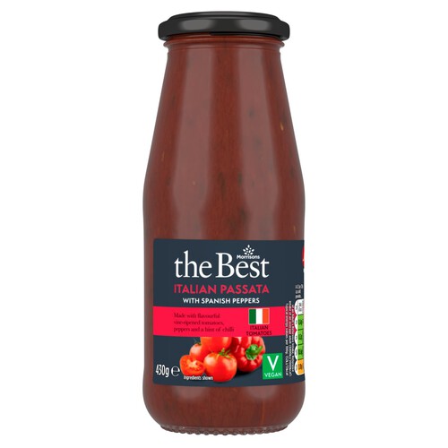 Morrisons The Best Passata With Peppers