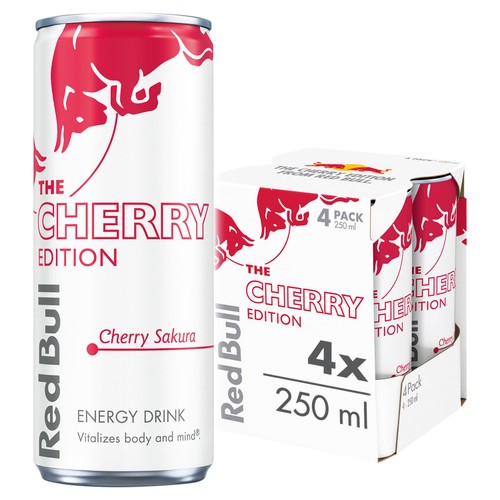 Red Bull Cherry Edition 4X250 ML