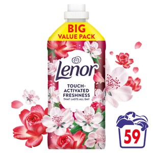 Lenor Fabric Conditioner Liquid Wild Berries Jasmine  59 Washes
