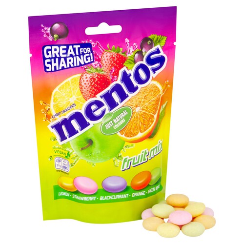 Mentos Fruit Bags 