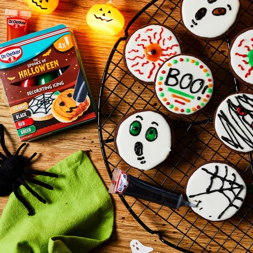 Dr. Oetker The Spooks of Halloween Decorating Icing 4 x 19g (76g)