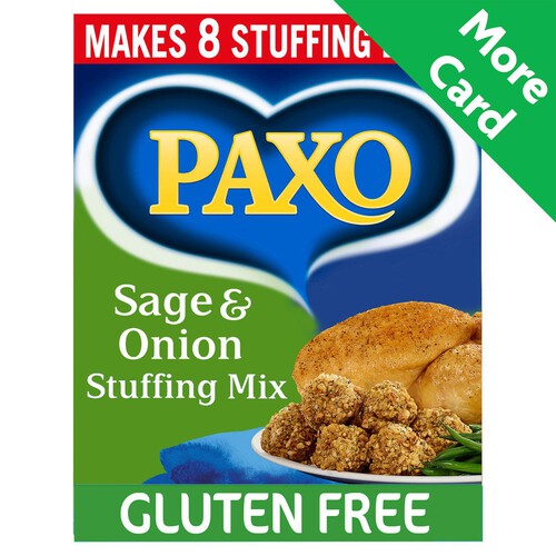 Paxo Gluten Free Sage & Onion Stuffing Mix 