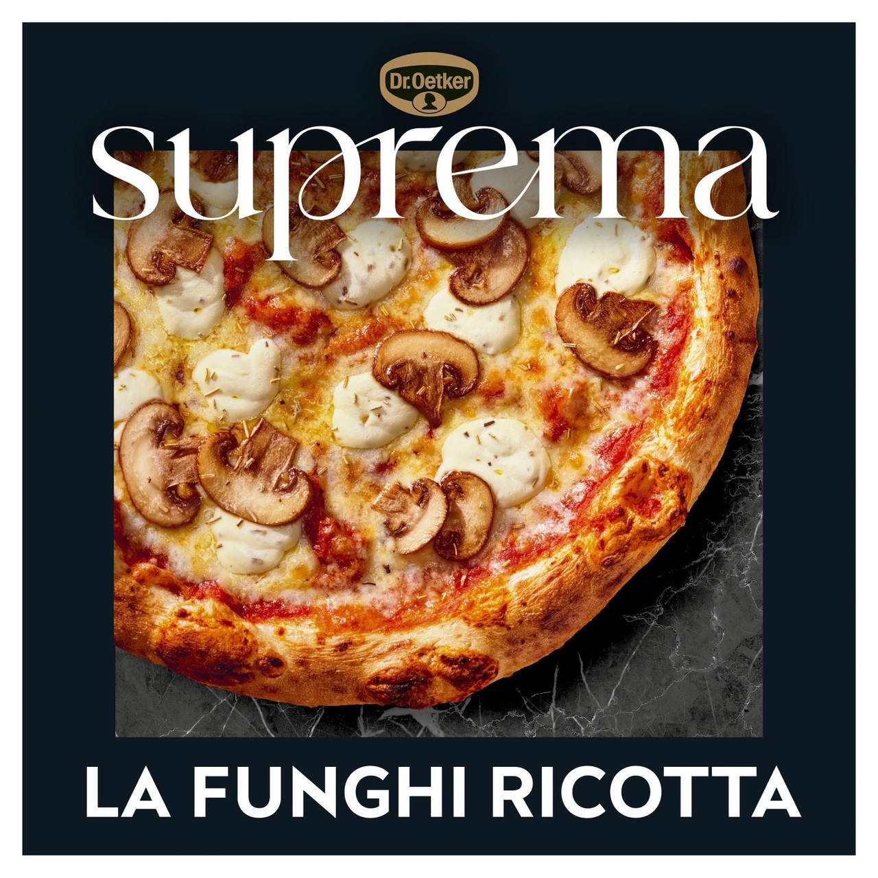 Dr. Oetker Suprema Funghi Ricotta Mushroom Sourdough Pizza 454g