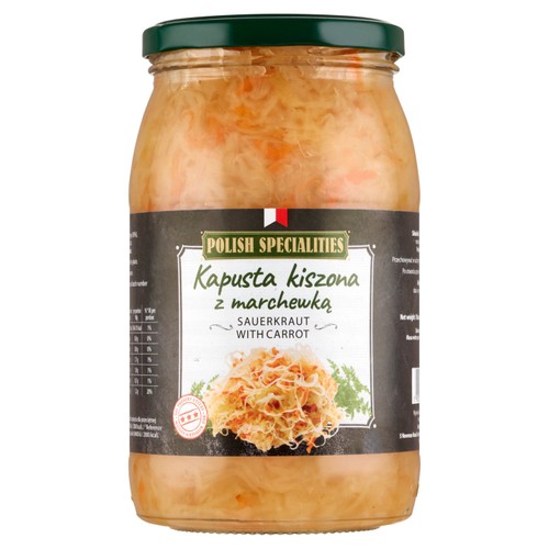 Polish Specialities sauerkraut with carrot