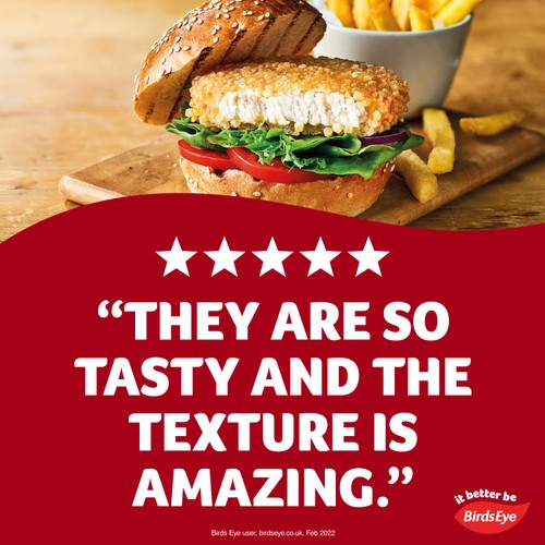 Birds Eye 2 Chicken Quarter Pounders Burgers 227g