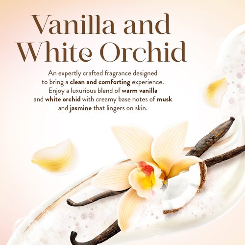Imperial Leather Ultimate Moisture Vanilla & White Orchid Body Wash 450ml