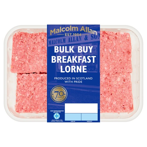 Malcolm Allan Breakfast Lorne Beef Sausage