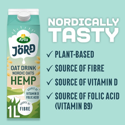 Arla Jord Chilled Oat & Hemp Drink