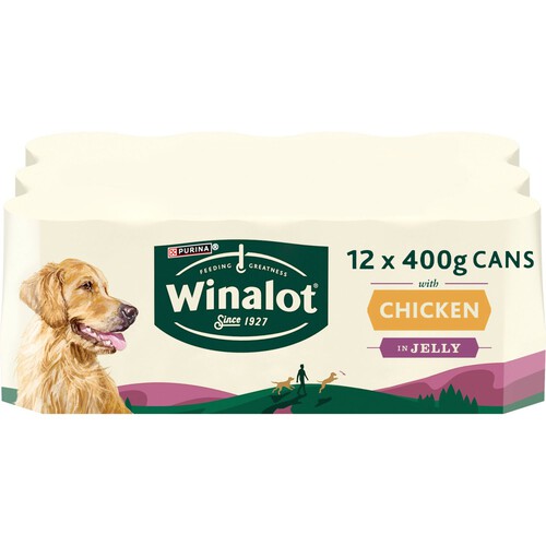 Winalot Classics Mixed In Jelly, Chicken Wet Dog Food