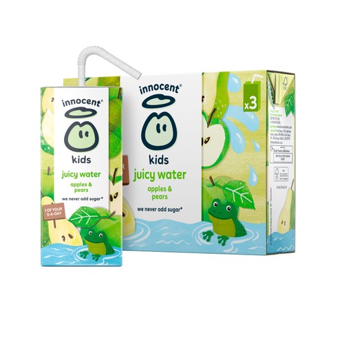 Innocent Kids Juicy Water Apples & Pears 3x200ml